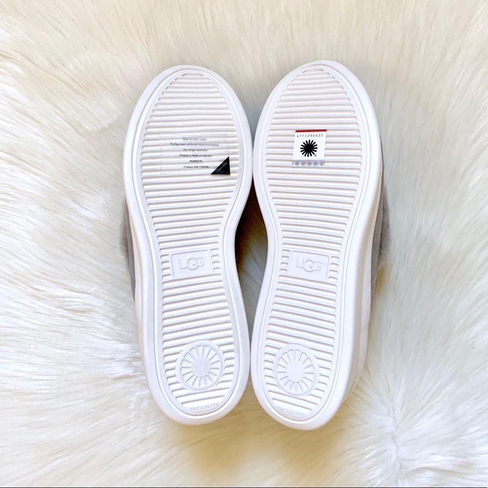 UGG Seal Pico Sneaker With Genuine Shearling Trim - Picture 6 of 6
